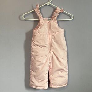 Carters pink snowsuit size 18 months